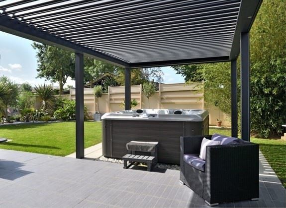 Outdoor Aluminum Pergola Luxury Spa Pergola