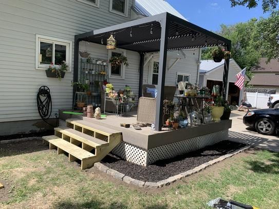Outdoor Aluminum Pergola Luxury Spa Pergola